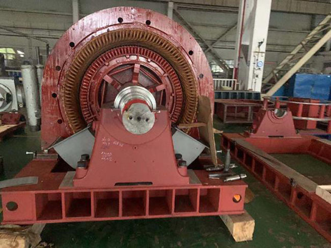 圖為西安西瑪T系列高壓電機照片 圖為西安西瑪T系列高壓電機照片